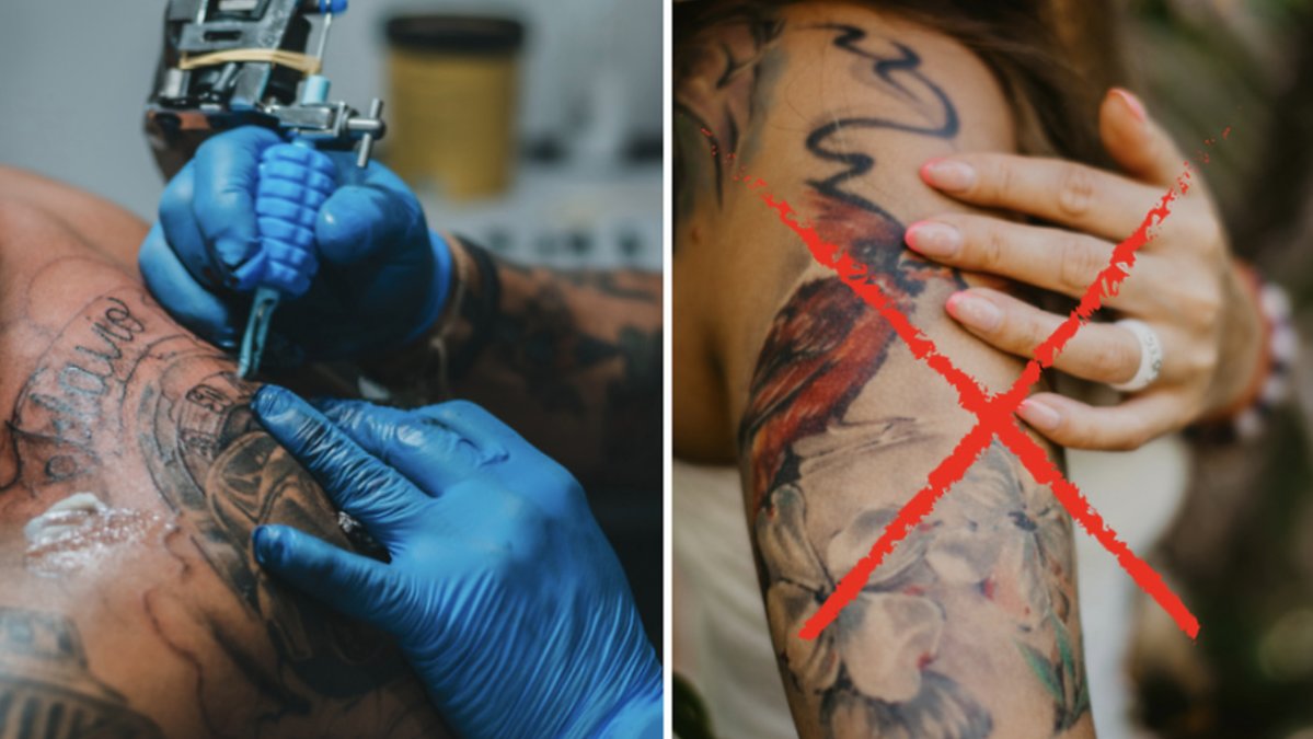 Det har blivit trendigt att tatuera sig själv eller andra i hemmet, vilket oroar Läkemedelsverket som nu varnar för risker med gör-det-själv-tatuering. Arkivbild.